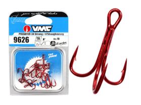 Garateia VMC Predator 3X Strong 9626TR Red Nº6 - 10 Unidades