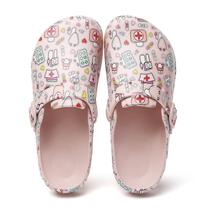 Garden Clogs Shoes FRTUBOP com fivela ajustável feminina rosa 36 Garden Clogs Shoes FRTUBOP com fivela ajustável feminina rosa 36