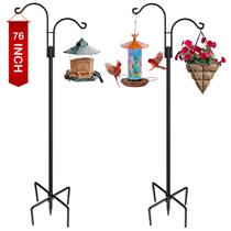 Garden Shepherd Hooks XDW-GIFTS, 193 cm, pacote pesado com 2