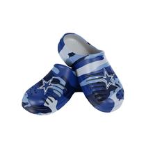 Garden Water Sandals, tamancos, logotipo da equipe FOCO NFL para homens