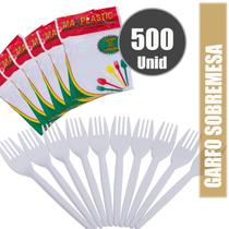 Garfinho de Bolo, descartável, 500 unid Escolha a cor.