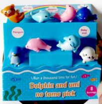 Garfinhos/Palitinhos Infantil Lancheiras - Fundo do Mar Garfinhos/Palitinhos Infantil Lancheiras - Fundo do Mar