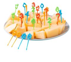 Garfinhos/Palitinhos Infantil Lancheiras - Números