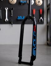 Garfo 29 Rígido Aço Ahead 28.6 Evolo Grau 244 Wheeling Bmx Cor:Preto