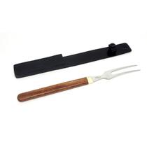 Garfo 9 para Churrasco Arkhip 6'' (35,5 cm Total) Cabo Madeira Bainha