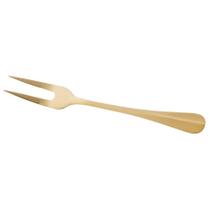 GARFO AÇO INOX PARA ASSADO POSITANO DOURADO 28cm LYOR