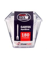 Garfo aperitivo cristal c/180un