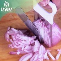 Garfo Apoiador Fatiar Alimentos Prático Cortar Legume Frutas Garfo Apoiador Fatiar Alimentos Prático Cortar Legume Frutas