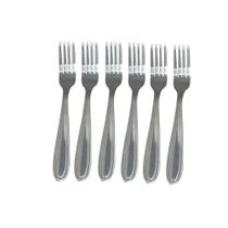 Garfo de churrasco inox c/6un ashoria sq3456