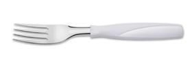 Garfo de Mesa Aço Inox Cabo Branco Brinox