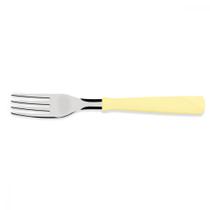 Garfo De Mesa Inox New Kolor Creme - Tramontina Garfo De Mesa Inox New Kolor Creme - Tramontina