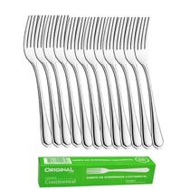 Garfo De Sobremesa em aço Inox 24pçs Continental Original Line Buffet Restaurante Padaria Buffet