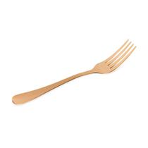 Garfo de Sobremesa em Inox Elite Cobre - Gourmet Mix Garfo de Sobremesa em Inox Elite Cobre - Gourmet Mix