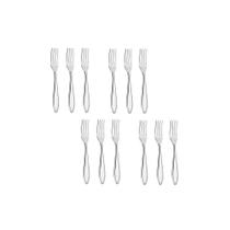 Garfo de Sobremesa Talheres Aço Inox Victoria 12un Garfo de Sobremesa Talheres Aço Inox Victoria 12un