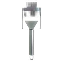 Garfo Desoperculador Invertido em Inox Tirar Mel Apicultura