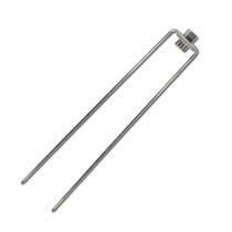 Garfo Duplo Com Trava Para Espeto Triplo 4,5mm Gastrobel Garfo Duplo Com Trava Para Espeto Triplo 4,5mm Gastrobel