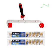 Garfo Duplo Profissional+ 2 Rolo Anti Gota Big 46cm Atlas