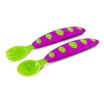 Garfo E Colher 2 Peças Comtac Kids 4117