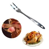 Garfo Grande Para Yakissoba, Churrasco, Carne Em Inox 33cm