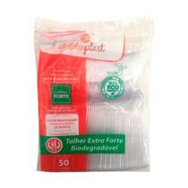 Garfo Master Golden Plast Talher Extra Forte Cristal 50 Und