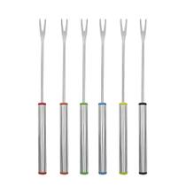 Garfo p/ fondue inox jg. 6pcs cjga-006