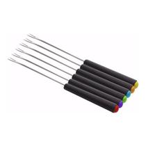Garfo p/fondue plast jg. 6pcs cjga-005