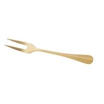 Garfo Para Assado Postiano Inox Dourado 28x3,2x2cm - Lyor