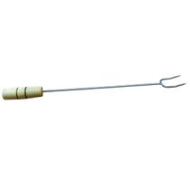 Garfo Para Churrasco 59cm Com Cabo De Madeira Garfo Para Churrasco 59cm Com Cabo De Madeira