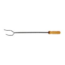Garfo para Churrasco com Cabo de Madeira 35 Cm