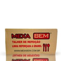 Garfo para Refeição 17,7cm Reforçada Branca Mexa Bem a granel com 500 unidades Garfo para Refeição 17,7cm Reforçada Branca Mexa Bem a granel com 500 unidades
