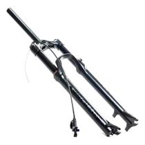 Garfo Prime SL Aro 29 Trava Guidão Ar Alumínio de Suspensão 100mm Garfo Prime SL Aro 29 Trava Guidão Ar Alumínio de Suspensão 100mm