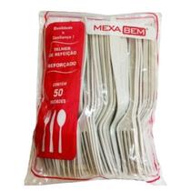 Garfo refeicao- master- off white c/20x50 un.(mexa bem)