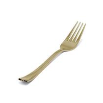 Garfo Refeição Premium Dourada - 8 un - Silver Festas Garfo Refeição Premium Dourada - 8 un - Silver Festas