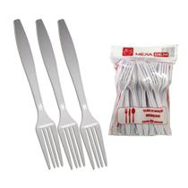 Garfo Reforçado Refeição Mexa Bem 50 Unidades Kit 3