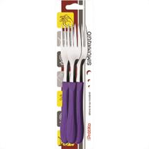 Garfo Simonagio Mesa Pratika 3 Pecas Beringela 120.103.0201.004