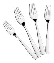 Garfo sobremesa aco inox amazonas - kit com 12