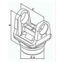 GARFO SOLDAVEL CARDAN para FORD F1000 F4000 F11000 VW 680 69