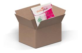 Garfo Transparente Descartável Biodegradável 50u Kit 50