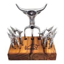 Garfo Tridente Churrasco 10 Garfos para Petisco Premium Garfo Tridente Churrasco 10 Garfos para Petisco Premium