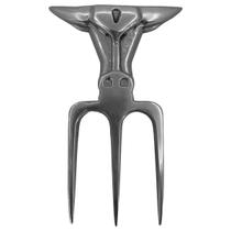 Garfo Tridente Em Alumínio Fundido Para Churrasco D. Castro Garfo Tridente Em Alumínio Fundido Para Churrasco D. Castro