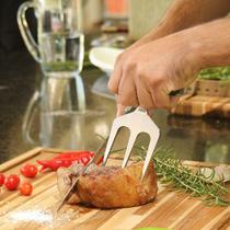 Garfo Tridente para Churrasco - 1,5mm Inox Garfo Tridente para Churrasco - 1,5mm Inox