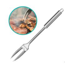 Garfo Trinchante Churrasco Festa Premium Profissional Inox