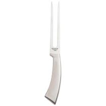 Garfo Trinchante Grande Cabo longo Profissional para Servir Carne Churrasco Aço Inox Cozinha Ergo Bugatti