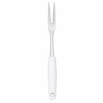 Garfo Trinchante Inox Cabo Branco 31cm Churrasco