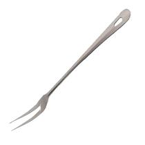 Garfo Trinchante Inox Carne Churrasco Multiuso 33Cm