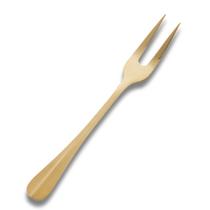 Garfo Trinchante Para Assados Churrasco Saladas De Aço Inox Positano Dourado 28cm Lyor