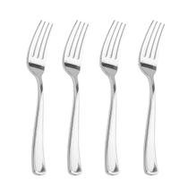 Garfos de plástico prateado Liacere, pacote 200, 18,8 cm, pesados Garfos de plástico prateado Liacere, pacote 200, 18,8 cm, pesados