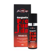 Garganta Profunda Spray Morango Ice 15ml