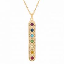 Gargantilha 7 Chakras 48mm - Sunshine Cristais