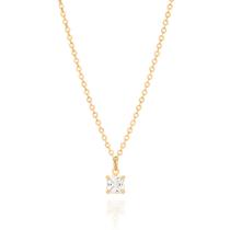 Gargantilha abril folheada a ouro BRANCO 532394 Rommanel Gargantilha abril folheada a ouro BRANCO 532394 Rommanel